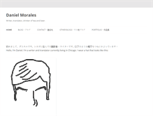 Tablet Screenshot of moralesdaniel.com